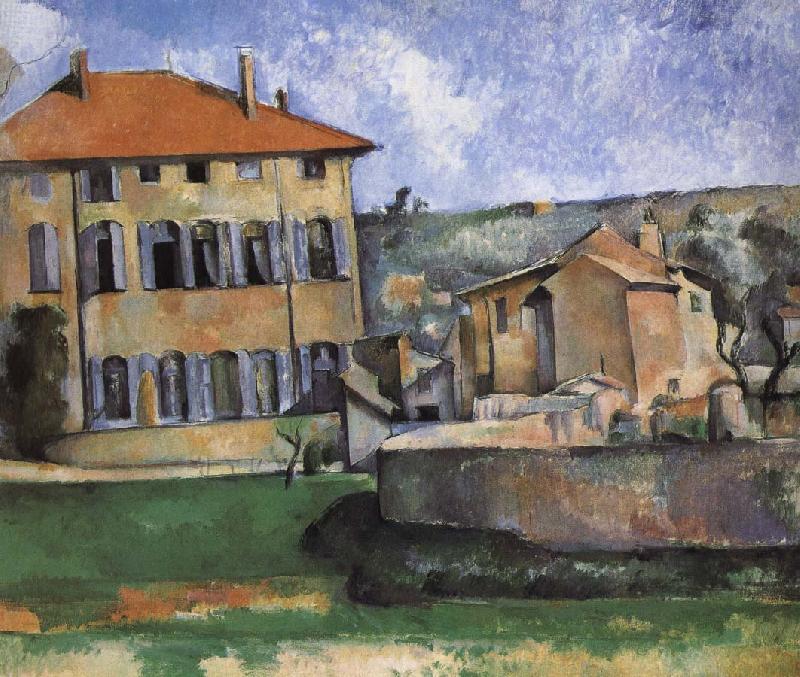 Paul Cezanne farms and housing